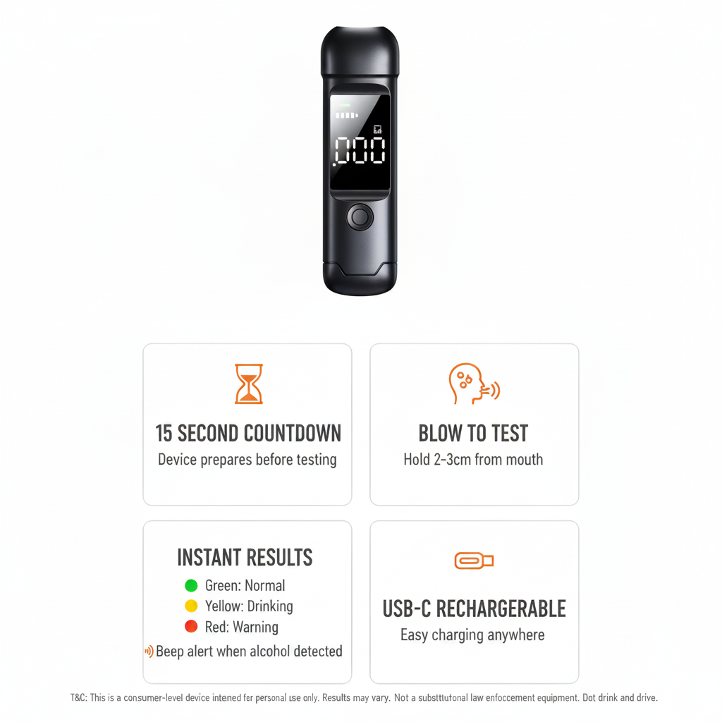Feature Infographic with T&C