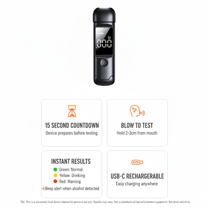 Feature Infographic with T&C